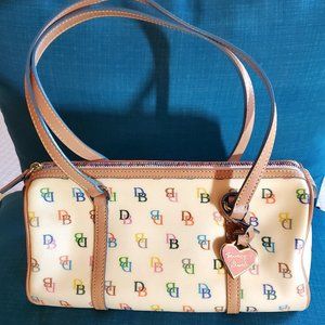 Posh Dooney & Bourke Vanilla Leather Handbag COA